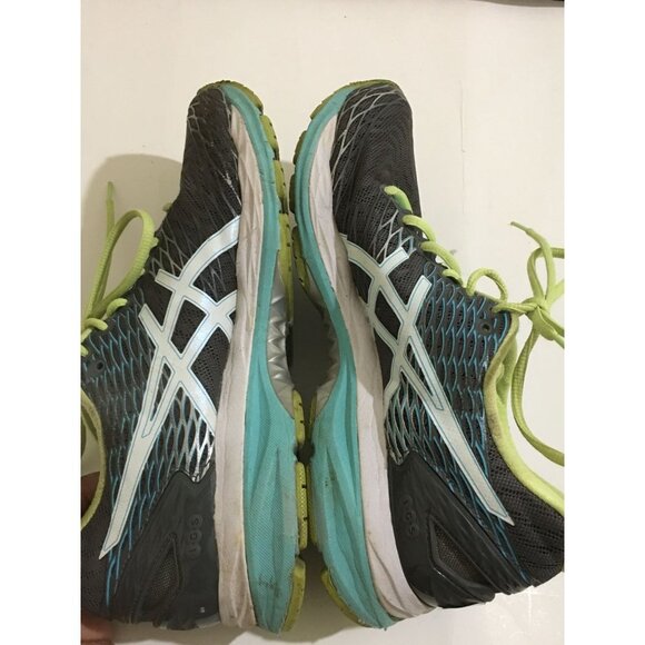 Asics gel-nimbus 18 fluidride  gray women size 9 running walking sneakers shoes - Picture 4 of 7